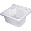 Pilozzo vasca mini salvaspazio pvc 42x34 per interno/esterno completo di scarico