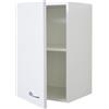 GI.MAR Mobile Pensile Cucina Bianco Lucido 40 cm 1 Anta H.60