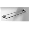 Set accessori bagno, in acciaio cromato e vetro satinato Trend serie completa Ares, pezzi 7