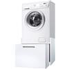 NEGRARI Mobile Alzalavatrice Cassettone Estr. Bianco 60×60×90 cm - 5018D