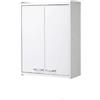 NEGRARI Pensile 2 Ante In PVC Bianco Per Esterno Cm 59x59x21