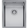 APELL S.P.A. Lavello Cucina Monovasca Inox 38 x 44 cm con Tripla Installazione