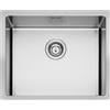 APELL S.P.A. Lavello Cucina Monovasca 54 x 44 cm con Tripla Installazione Filotop e Incasso
