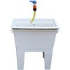 MONGARDI SRL Lavatoio In Resina Con Asse Di Lavaggio 59 x 41 x H75