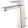 VEMA SRL Rubinetto Miscelatore Monocomando Lavabo Cromo con Piletta - LYS