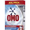 Omo Professional White Detersivo in polvere da 7 kg, per bucato bianco brillante e alta capacità di smacchiatura, per 140 lavaggi