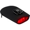 Generico Dispositivo wireless per terapia manuale a luce rossa - Guanto LED ricaricabile NIR da 660 nm e 850 nm (5 modalità) | Guanto termico a infrarossi, dal dolore alle dita del polso, supporto per