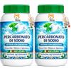 Akitaink Percarbonato di Sodio per Bucato Puro - 2 Kg Sbiancante, Smacchiante e Igienizzante Ecologico - 500 Lavaggi, Ideale come Smacchiatore per Bucato e Antimuffa Prodotto in Italia