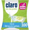 claro Detersivo per Lavastoviglie Ecologico, 3.6 kg (4 Confezioni), Biodegradabile, Prodotto in Austria