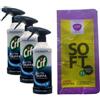 FEI FAN Set Pulizia: Ultra Muffa, Spray Antimuffa, Formato 500 ml + OMAGGIO 1 Panno Lattice 30x30 (2 Spray + Panno)