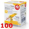 Pic Solution PIC GLUCOTEST - 100 Strisce Reattive per il Controllo della Glicemia - GLUCO TEST