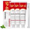 Generico Dentifricio Sp 6,Dentifricio Probiotico Sp-6 Sbiancante - Pulizia Profonda,Rimozione Delle Macchie, Alito Fresco (3pcs)