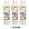 Beni Culinari 3 X DEO DUE Ammorbidente Concentrato Fleur Blanche,Ammorbidente concentrato, ideale per tutti i vestiti, 50 lavaggi 1 litro + portachiavi Beni Culinari