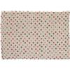 Giraffenland Cuscino termico - Semi di farro - 30x20cm - pois - Cotone Bio - Terapia caldo e freddo