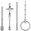 Generico Bastoni da allenamento in acciaio inossidabile da uomo, accessori fitness in metallo per principianti, 4 modelli - IThlM14 (C-007)