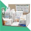 ONFARMA KIT DI REINTEGRO cassetta del pronto soccorso COMPLETO DI CARTELLO PRIMO SOCCORSO ricambio per cassetta medica pacco di medicazione SENZA MISURATORE DI PRESSIONE per 3 o più lavoratori D.M. 388 all.1