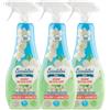 COCCOLATEVI Spray Anticalcare Bagno Glicine del Giappone 750 ml x 3, Detergente Bagno Super Profumante, Rimuove Calcare e Residui di Sapone, Lucida e Protegge, Pulisce e Igienizza