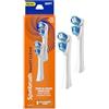 Spinbrush Smart Clean, testine di ricambio per spazzolino elettrico a batteria, per adulti, setole morbide, 2 pezzi