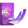Generico Strisce Sbiancanti per Denti 7D, Strisce Sbiancanti Denti Viola, Rimuove Macchie Di Illumina Il Sorriso, Formula Delicata per Denti Non Sensibili (1pc)