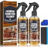 Gokame Cera d'api naturale, cera d'api spray per mobili, detergente per mobili di alta qualità, potente detergente per lucidatura e decontaminazione, cera d'api originale per pavimenti in legno (1 pezzo)