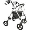 Ausilium Rollator Alluminio Leggero 4 Ruote Pieghevole