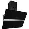 GURARI Diamond GCH 971 BL 80 Diamond, cappa aspirante, 80 cm, vetro nero, 850 m³/h, cappa a