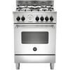 La Germania Bertazzoni La Germania Americana AMN664EXT cucina Piano cottura Acciaio inossidabile Gas A