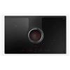 Elica PRF0196322, Piano cottura a induzione con cappa aspirante integrata NIKOLATESLA ONE HP EVO BL/A/83, Black