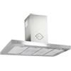 GURARI Cappa a Isola 120 cm in Acciaio Inox GCH I 431 120 IS PRIME | Motore 1000 m³/h | 4 LED | Telecomando | Modalità Scarico e Ricircolo | Design Flat con Filtro Antigrasso | Classe Energetica A