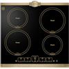 Kaiser KCT 6195 IEm Piano cottura a induzione, 60 cm, Autark, 4 x QickHeat, nero