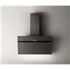 Elica - Cappa Cucina da 90 cm Versione Aspirante a Parete Colore effetto Ghisa STRIPE URBAN CAST IRON/A/90