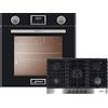 Kaiser Set four EG 6374 SP + KCG 9386, Forno a gas da incasso autarcico, 79L+piano cottura a gas da incasso Piano cottura