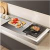 SHAARI Piastra Di Copertura per Forn Ello A Gas In Acciaio Inossidabile 304, Supporto per Piano Cottura A Induzione(40x50x9cm)