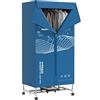 Generic Stendibiancheria elettrico, 1200 W, riscaldatore a risparmio energetico per lavanderia, asciugatrice portatile per dormitorio, comoda macchina per asciugare i vestiti, 0-180 minuti Smart Time,