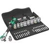 Wera Zyklop Speed Kit Chiavi Cricchetto 3/8, VERSIONE METRICA
