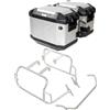 Hepco & Becker Supporto Valigie Cutout SUZUKI V-STROM 800 ARG. argento