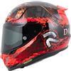 HJC RPHA 12 Diablo Blizzard MC1 Casco Integrale unisex rosso
