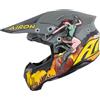 Airoh Twist 3 Adventure Casco Cross unisex grigio