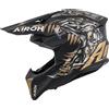 Airoh Wraaap Cyborg Casco Cross unisex nero