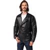 Detlev Louis DL-JM-12 Giacca In Pelle uomo nero