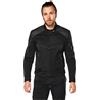 Vanucci VSJ-3 In Pelle Giacca Tuta uomo nero