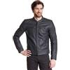 FASTWAY L-2201 Uomo Giacca In Pelle nero