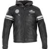 helstons Riposte Giacca In Pelle uomo nero