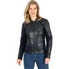 Detlev Louis DL-JW-7 Giacca in pelle da donna nero