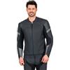 Rekurv C-11.07 Uomo Giacca combinata in pelle nero