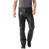 Detlev Louis DL-PM-1 Pantaloni In Pelle uomo nero