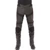 FASTWAY Sport Men 191 Pantaloni Tuta Pelle uomo nero