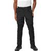 FASTWAY T-2205 Pantaloni in tessuto da moto uomo nero