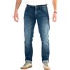 Riding Culture Jeans da moto slim a zampa uomo blu