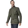 Detlev Louis DL-JM-4 Da Moto In Cotone Cerato Giacca uomo verde